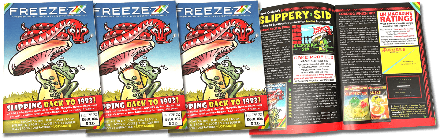FREEZE-ZX – Issue 4 – Slippery Sid